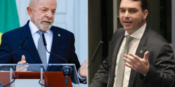 No Rio, Lula venceu na Zona Sul; já Flávio teve mais votos em Barra, Campo Grande e Bangu 1 Lula e Flávio Bolsonaro