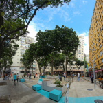 Praça Sarah Kubitschek, em Copacabana, passa por revitalização e ganha novos equipamentos 2 Praca Sarah Kubitschek