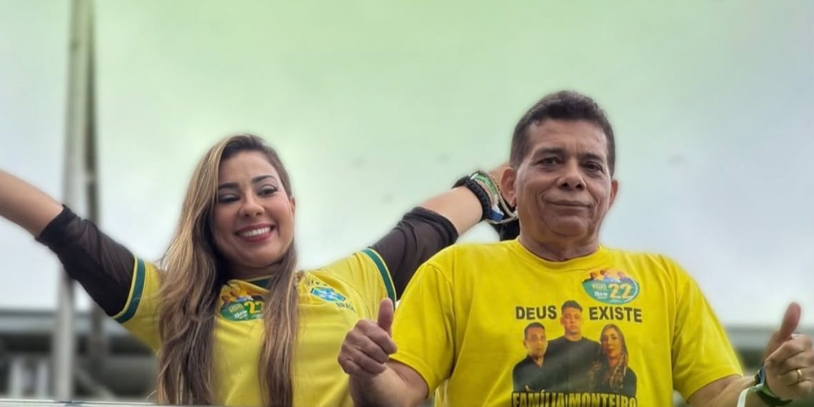 Giselle Monteiro e Roberto Monteiro Pai