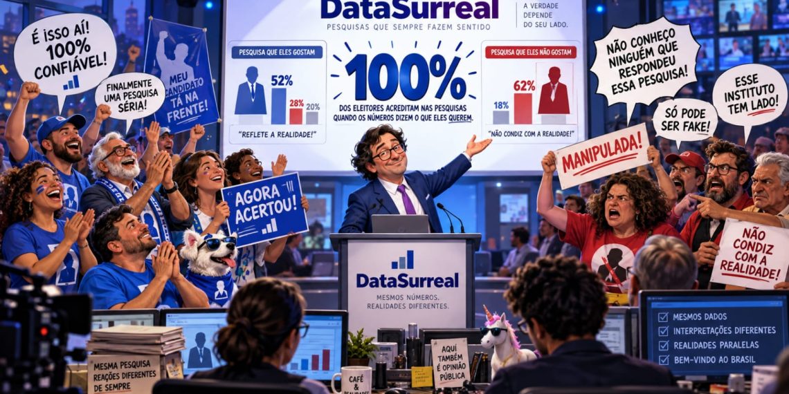 DataSurreal estuda o comportamento do eleitor diante das pesquisas eleitorais