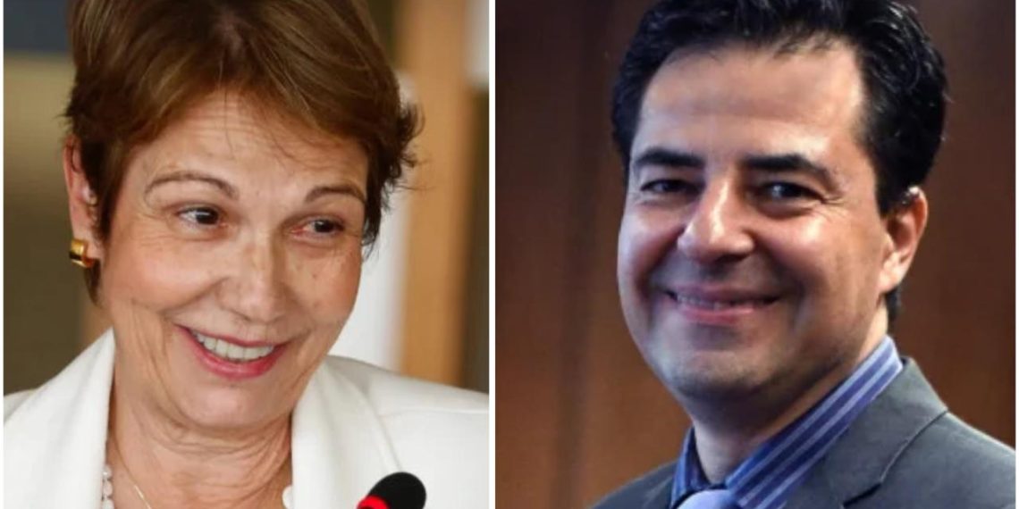 Tereza Cristina e Adolfo Sachsida, ex-ministros de Jair Bolsonaro que podem reforçar a transição no Rio de Janeiro