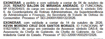 Devagar, quase parando: Guanabara volta do feriadão em ritmo lento, com nomeações na frente no Diário Oficial 58 WhatsApp Image 2026 10 13 at 08.15.10