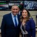 Carlos Januário (Solidariedade) e Fernanda Ontiveros (PT), Japeri