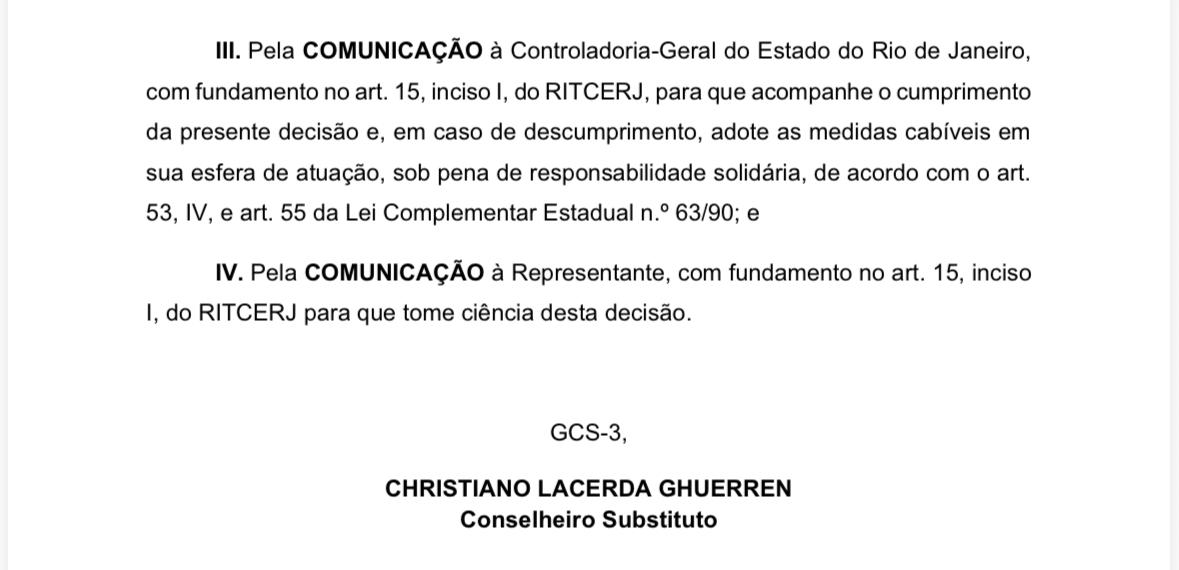 Contrato de R$ 3,7 milhões com suspeita de fraude na Representação do Governo do Estado em Brasília é suspenso pelo TCE-RJ e investigado pelo MP 55 WhatsApp Image 2026 10 15 at 22.23.27