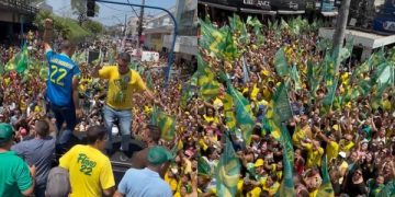 Douglas Ruas e Flávio Bolsonaro em Alcântara, São Gonçalo