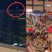 Pessoas arremessaram itens contra manifestantes das janelas de um prédio comercial. Lula