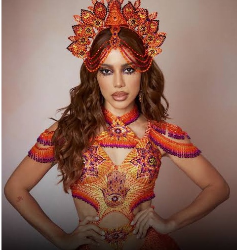 Anitta: novo trabalho da cantora inspirou os passos de dançarino do Salgueiro