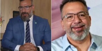 Márcio Canella e Marcus Amin passam primeira noite isolados no presídio de Bangu 8 1 Amin e Canella foram mantidos em celas isoladas por questão de segurança após passarem por audiência de custódia. Foto: Reprodução