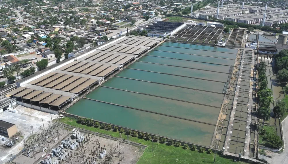 Novo vazamento no Guandu afeta abastecimento de água em bairros das zonas Oeste, Norte, Sul e no Centro do Rio, além de sete cidades da Baixada 51 Estação de Tratamento de Água (ETA) Guandu, em Nova Iguaçu, na Baixada Fluminense. Foto: Divulgação/Cedae