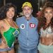 Evelyn Bastos, Marcelo Freixo e Mayara Lima se reuniram para festejar a vitória de Lula com samba em São Cristóvão. Foto: Reprodução