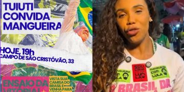 A Paraíso da Tuiuti e a Mangueira estarão juntas festejando Lula em São Cristóvão; Evelyn Bastos foi ativa na campanha da reeleição