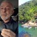 O presidente Lula gravou vídeo cobrando explicações sobre a ilha que Richarlison diz ter perdido para Flávio Bolsonaro. Fotos: Reprodução