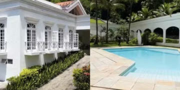 A propriedade, que está à venda, foi anunciada por R$ 18 milhões. Foto: Reprodução