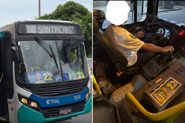 Vereadora denuncia ônibus municipal circulando com adesivos de campanha de Flávio Bolsonaro em Santa Cruz 51 Vereadora denuncia ônibus municipal circulando com adesivos de campanha de Flávio Bolsonaro em Santa Cruz