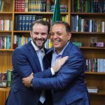 O ministro Dario Durigan e o prefeito Rodrigo Neves negociaram, em Brasília, financiamentos para obras e programa em Niterói