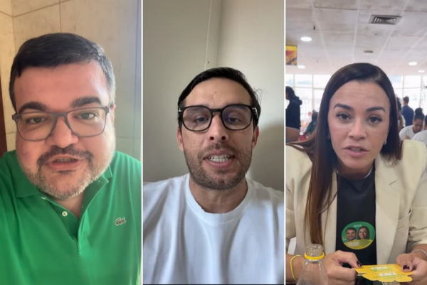 Rubão, Haroldinho e Kelaine