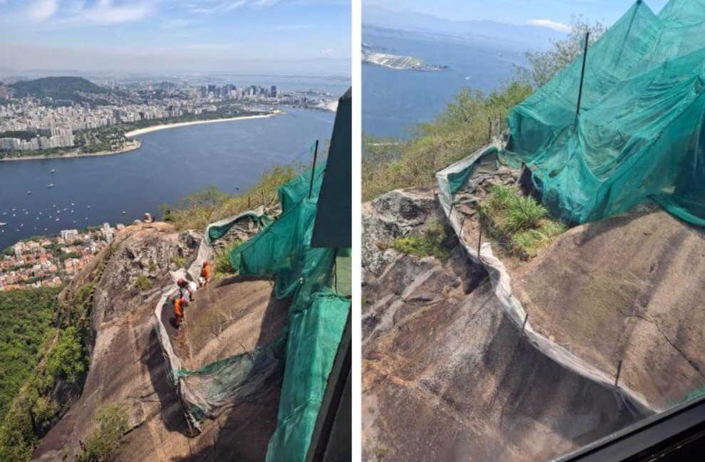 tirolesa bondinho