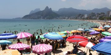 Sol e calor no Rio
